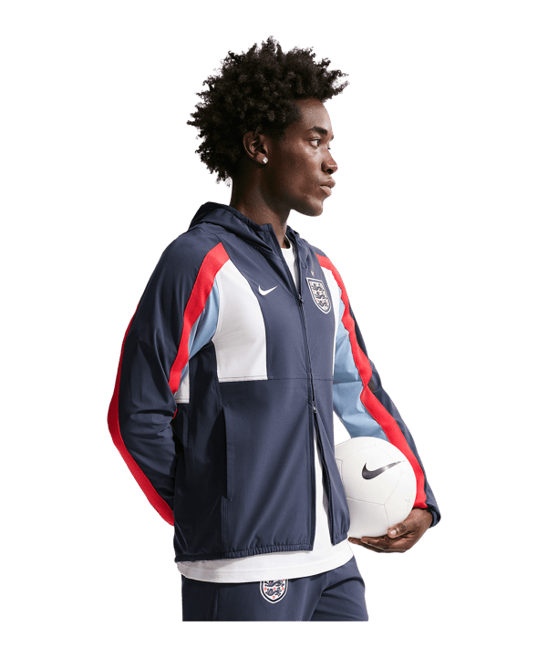 Nike FA England Trainingsjas Blauw K451 - blauw
