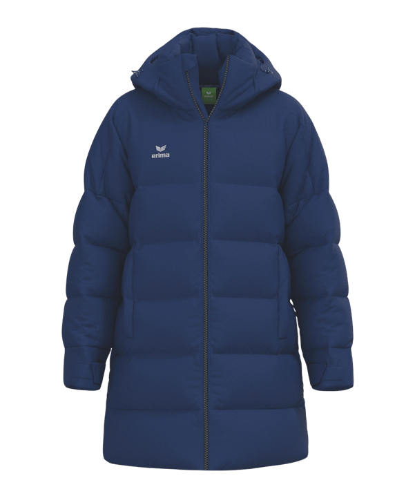 Erima Premia Parka Winterjacke Blau - blau