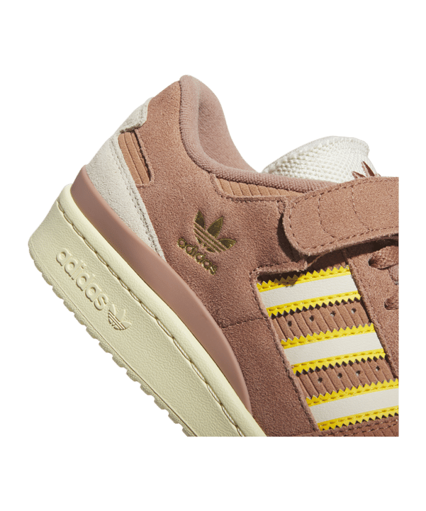 adidas Originals Forum 84 Low Rosa Weiss Gold - rosa