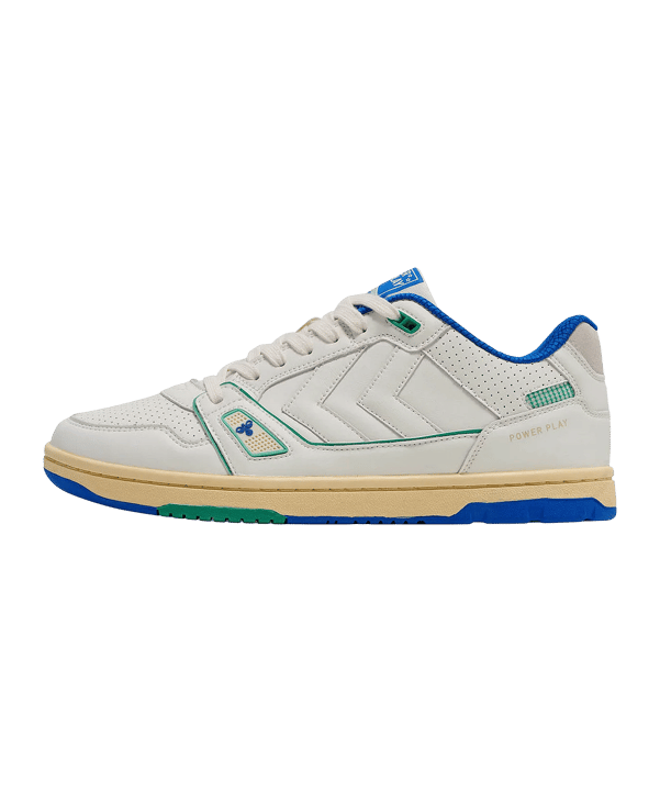 Hummel Power Play Lx-E Ap1 Sneaker Weiß F9301 - weiss
