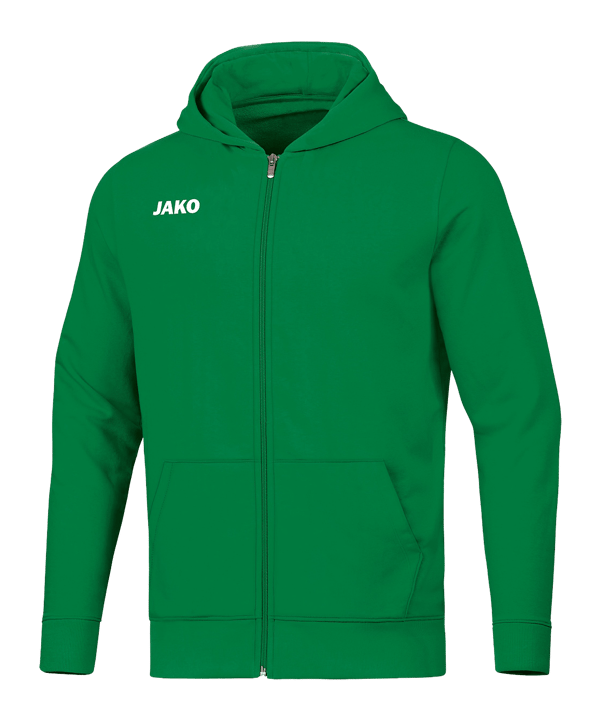 JAKO Base Veste à capuche Enfants Vert C006 - vert