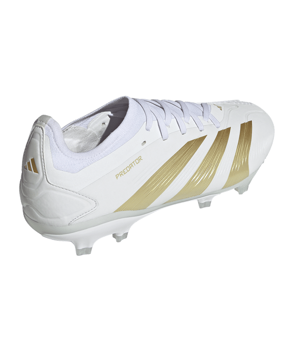 adidas Predator Pro FG Day Spark Weiss Gold - weiss