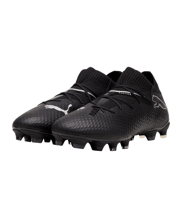 PUMA FUTURE 7 Pro FG/AG Eclipse Schwarz Silber F02 - schwarz