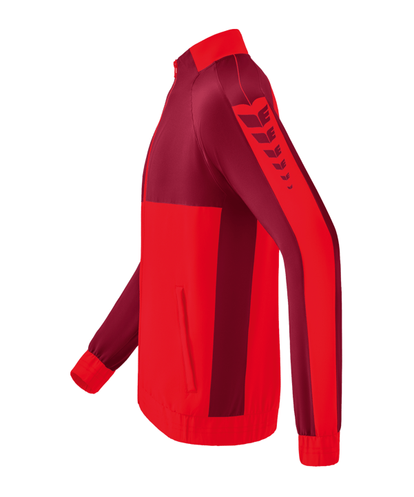 Erima Six Wings Präsentationsjacke Rot - rot