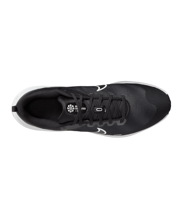 Nike Downshifter 12 Running Schwarz Weiss F001 - schwarz