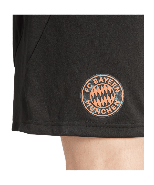 adidas FC Bayern München Short Away Schwarz - schwarz