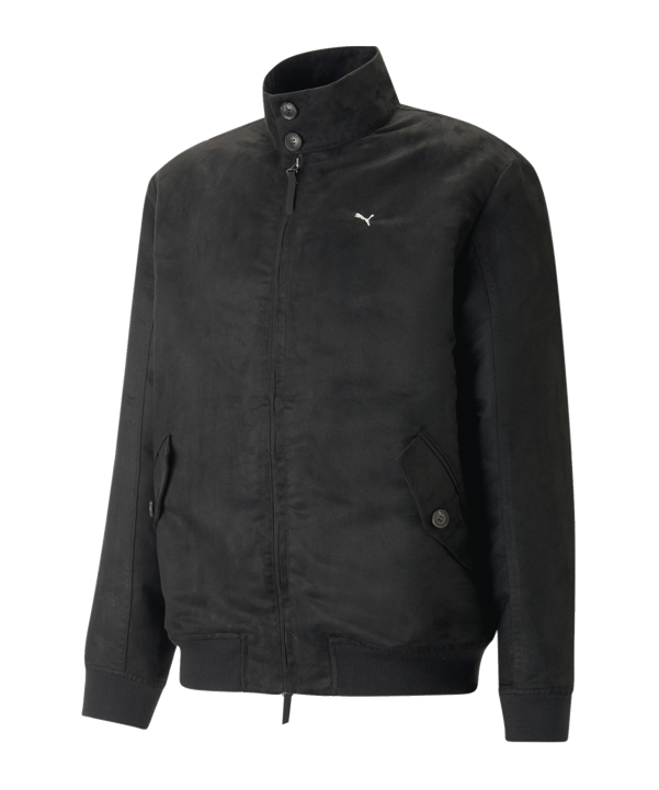 PUMA MMQ FAST GREEN Harrington Jacke Schwarz F01 - schwarz