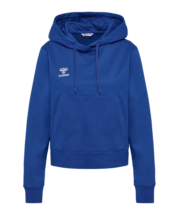 Hummel GO 2.0 Hoody Damen Blau F7045 - blau