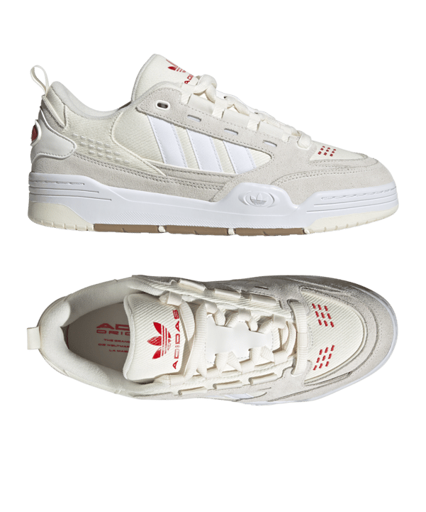 adidas Originals Adi2000 Weiss Rot - weiss
