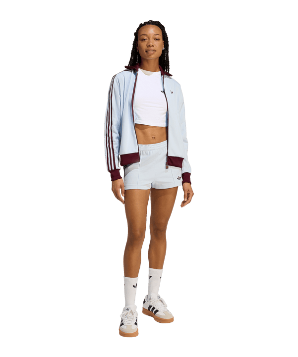 adidas Originals Classic Track Jacke Damen Blau - blau