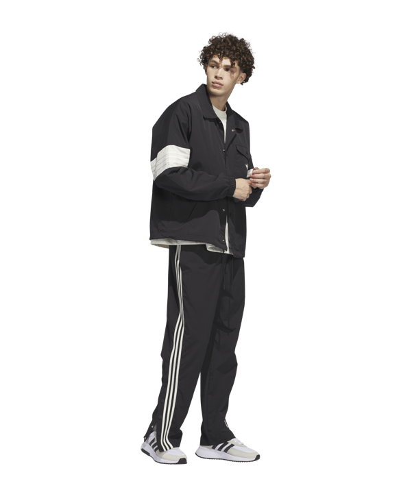 adidas Coach Jacke Schwarz - schwarz
