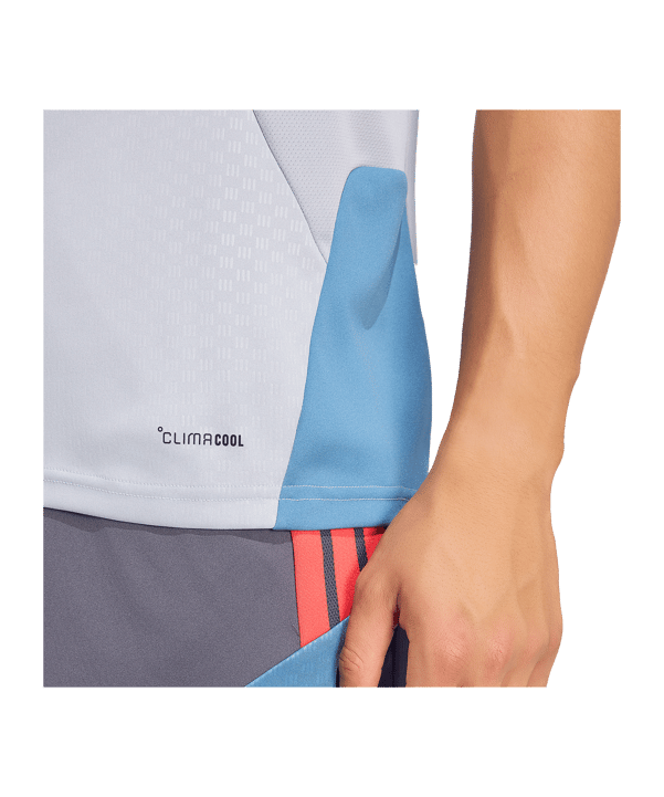 adidas Kroatien Tiro Trainingsshirt 2026 Grau - grau