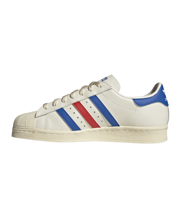 adidas Originals Superstar 82 Weiss Blau - weiss