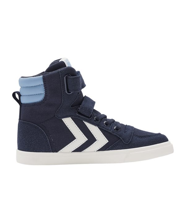 Hummel Slimmer Stadil High Kids Blau Weiss F1009 - blau