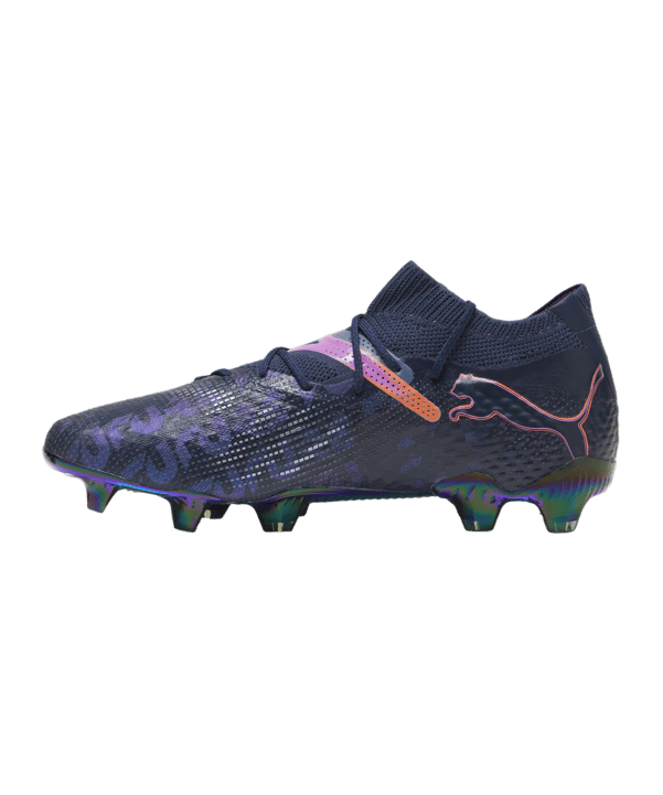 PUMA FUTURE 7 Ultimate FG/AG Teaser FTR Blau Pink F01 - blau
