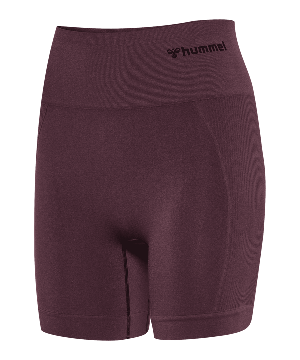 Hummel Tif Seamless Short Damen Braun F8016 - braun