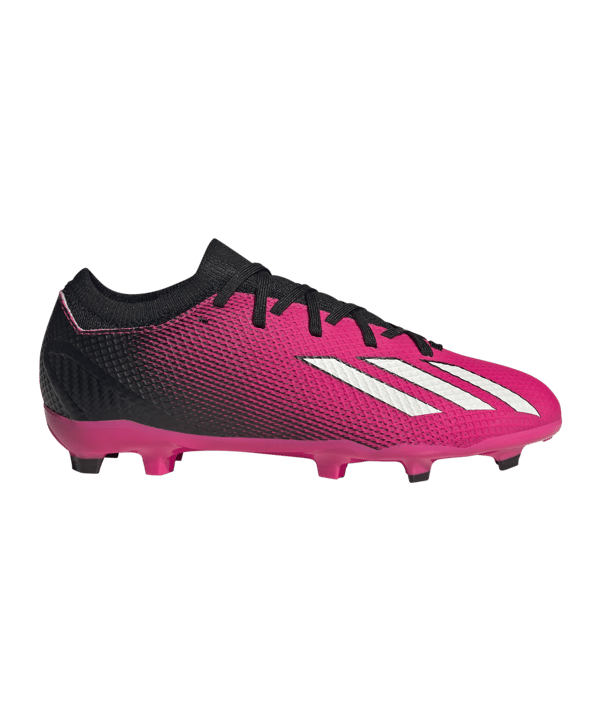 adidas X Speedportal.3 FG Kids Own Your Football Pink Schwarz Weiss - rosa
