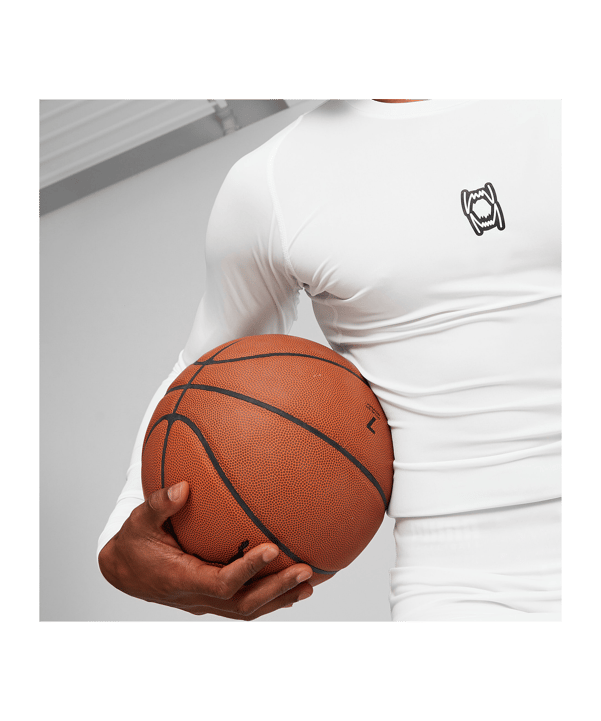 PUMA Hoops Team Sweatshirt Weiss F02 - weiss