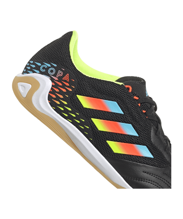 adidas COPA SENSE.3 IN Al Rihla Sala Schwarz - schwarz