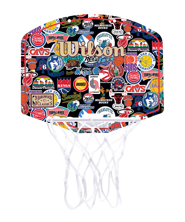 Wilson Team Retro Mini Hoop Trainingzubehör Mehrfarbig - mehrfarbig
