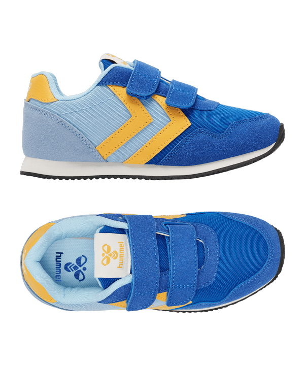 Hummel Reflex Double Multi Sneaker Kids Blau F8678 - blau