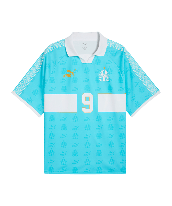 PUMA Olympique Marseille King Retro Trikot 2025/2026 Blau F28 - blau