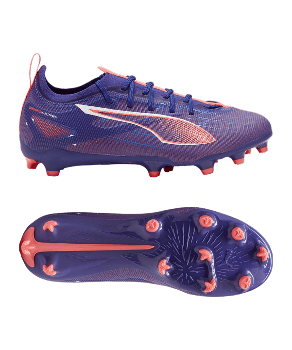PUMA ULTRA 5 Pro FG/AG Formula Jr Kids Lila Weiss F01 - rosa