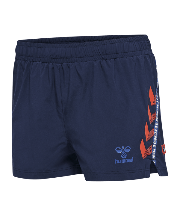 Hummel Pro Grid Game Short Damen Blau F7094 - blau