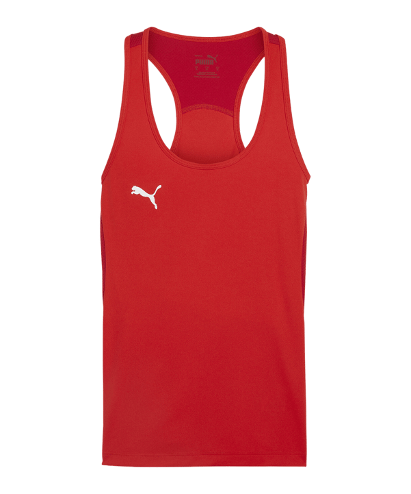 PUMA teamGOAL Tanktop Damen Rot F01 - rot