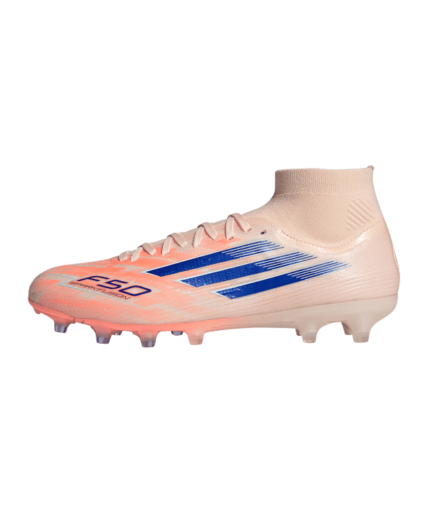 adidas F50 Sparkfusion Pro Mid FG/AG Coral Blaze Damen Orange - orange