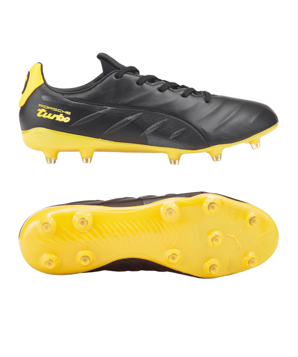 PUMA KING Platinum 21 Porsche Turbo FG/AG Schwarz Gelb F01 - schwarz