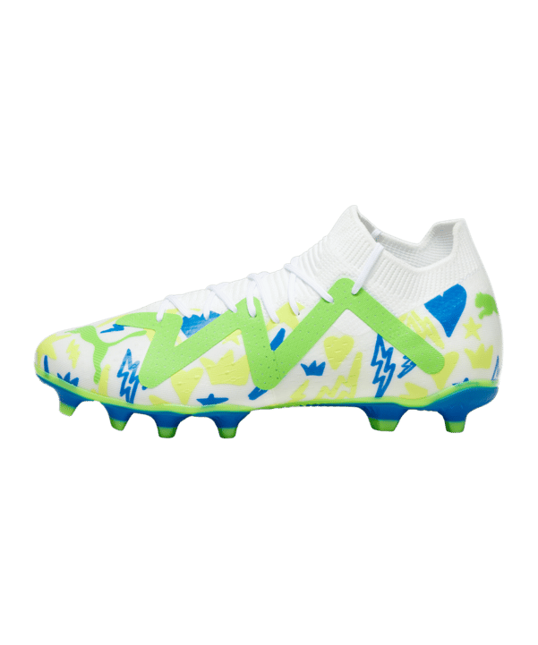 PUMA FUTURE Match FG/AG NJR Institute Weiss Blau F01 - weiss