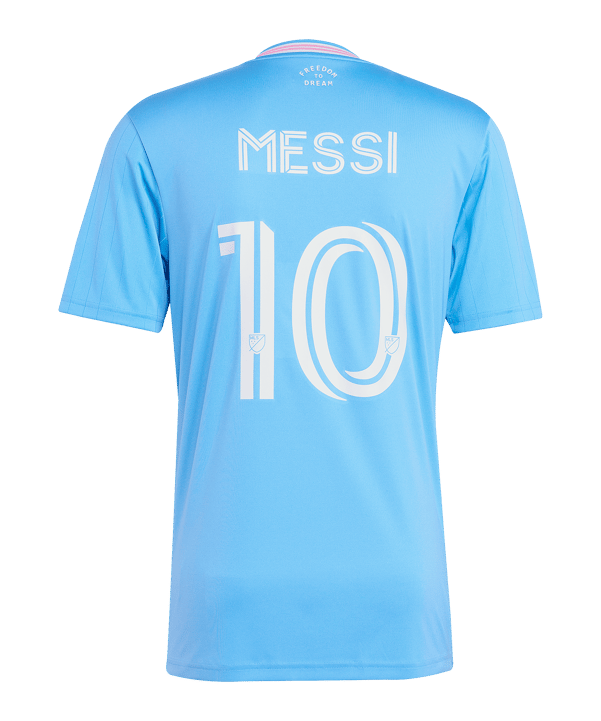adidas Inter Miami MESSI Trikot 3rd 2025/2026 Kids Blau - blau