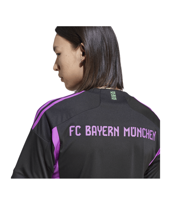 adidas FC Bayern München Trikot Away 2023/2024 Schwarz - schwarz