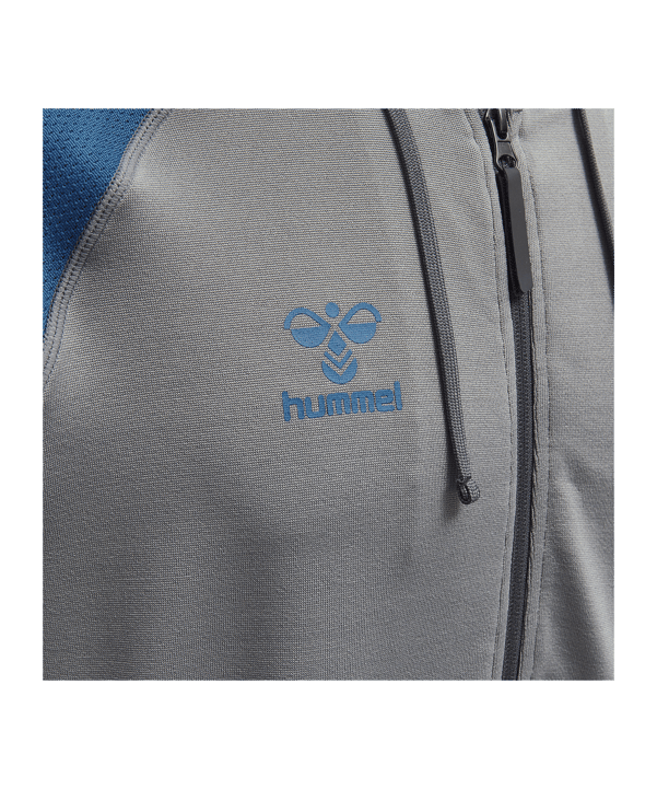 Hummel Inventus Kapuzenjacke Blau F8375 - blau