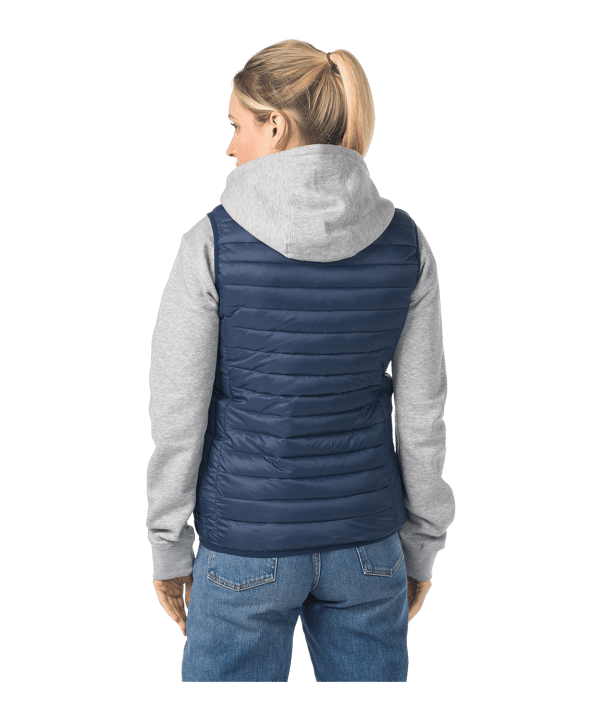 Erima CMPT Puffer Weste Damen Blau - blau