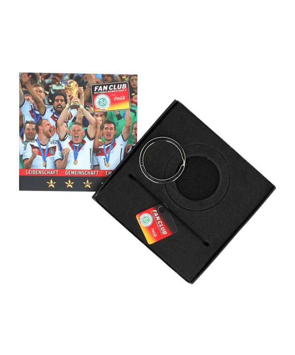DFB Deutschland Fan Club Schlüsselanhänger Schwarz - schwarz