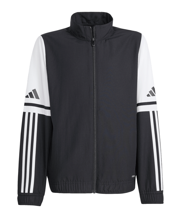 adidas Squadra 25 Präsentationsjacke Kids Schwarz - schwarz