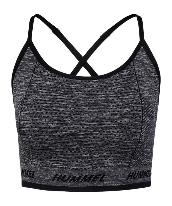 Hummel Te Cami Seamless Tanktop Damen Schwarz F2508 - schwarz