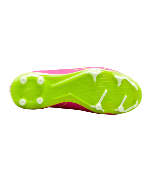 Nike Jr Air Zoom Mercurial Superfly IX Academy FG/MG Luminous Kids Pink Gelb F605 - rosa