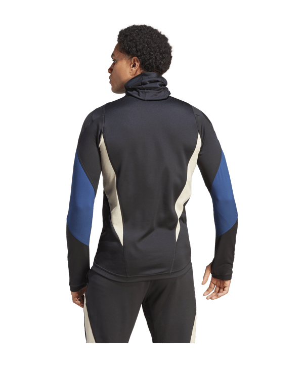 adidas Tiro 23 Competition Trainingstop Winter Schwarz Beige - schwarz
