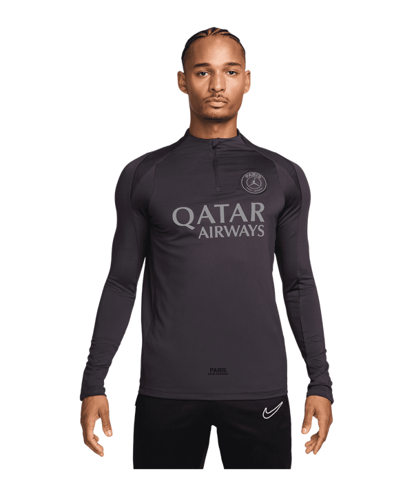 Jordan Paris Saint-Germain Strike Top Sweatshirt Schwarz F045 - schwarz