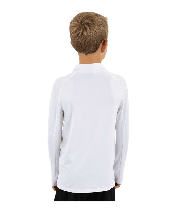 JAKO ZipTop Light Flow Sweatshirt Kids Weiß F0 - weiss
