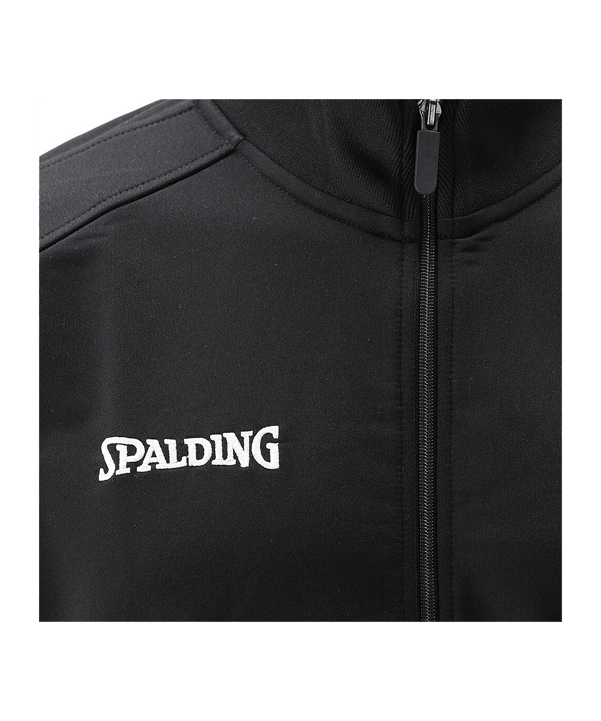 Spalding Flow Zipper Trainingsjacke Trainingsjacke Schwarz - schwarz