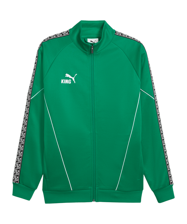PUMA teamKING Anthem Jacke Grün F05 - gruen