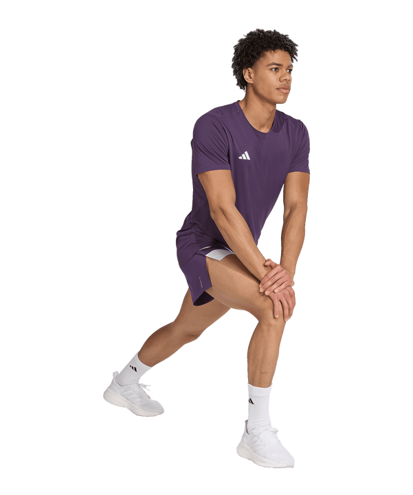adidas Adizero Nyc Gel Shorts da running Viola - lilla