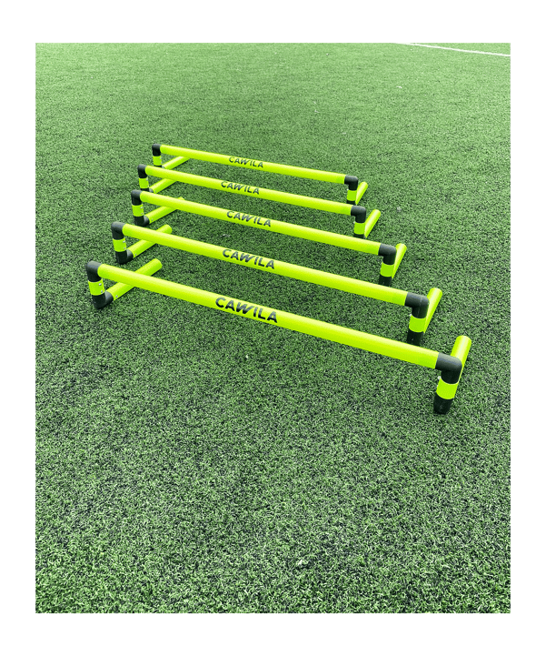 Cawila Trainingshürden Stand-Up 5er | 12,5cm Gelb - gelb