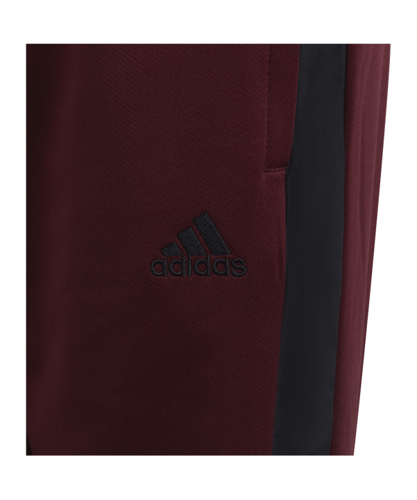 adidas Tiro ST Trainingshose Kids Rot Schwarz - rot