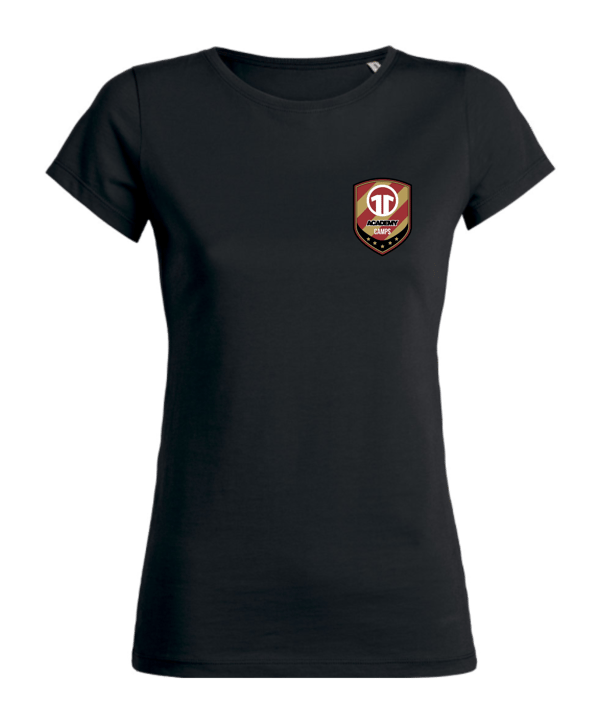 11ts Academy Women Shirt Brustlogo Schwarz - schwarz