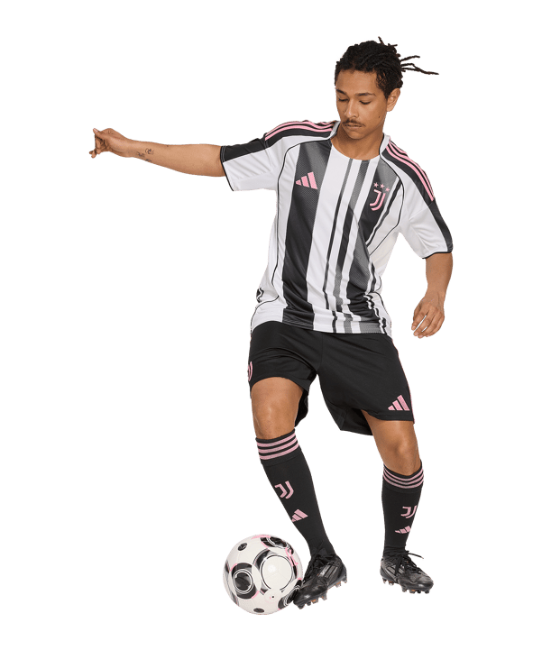 adidas Juventus Turin Short Home 2025/2026 Schwarz - schwarz